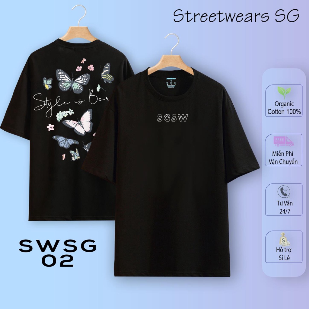 [Premium] SWSG 02 เสื้อยืดยุโรป - สตรีทแวร์ SG