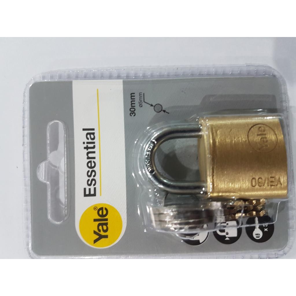 YE1/30 YALE 30MM PADLOCK / YALE 30 / YALE ESSENTIAL 30 YE1/30/115/1