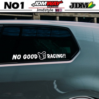 VANS No GOOD Racing สติกเกอร์ติดรถยนต์ ลาย OSAKA Japan JDM Drift Racing Team อุปกรณ์เสริม สําหรับรถบรรทุก รถตู้ ไบค์เกอร์