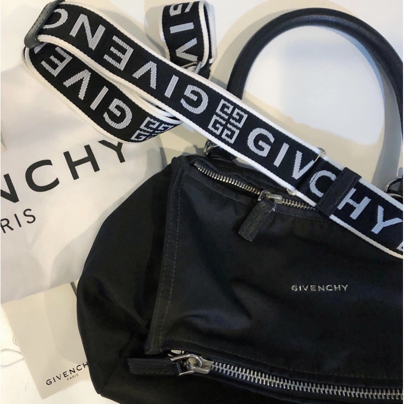 Used Givenchy Pandora Small in Black Nylon