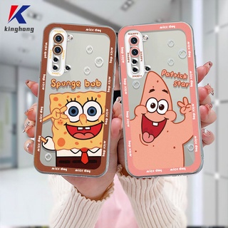 ใสเคส Realme C11 2021 C21Y C31 C35 C15 C21 C25 C20 C3 C12 C2 C25S 5 5S 5i C17 7i C1 C25Y C2 C3i 6i C20A realme Narzo 20 10 10A 20A 30A ลายการ์ตูนสพันจ์บ็อบน่ารัก เคสโทรศัพท์