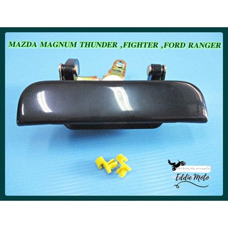 MAZDA MAGNUM THUNDER FIGHTER FORD RANGER "REAR" OUTER DOOR HANDLE "BLACK"  // มือเปิดฝาท้าย สีดำ สินค้าคุณภาพดี