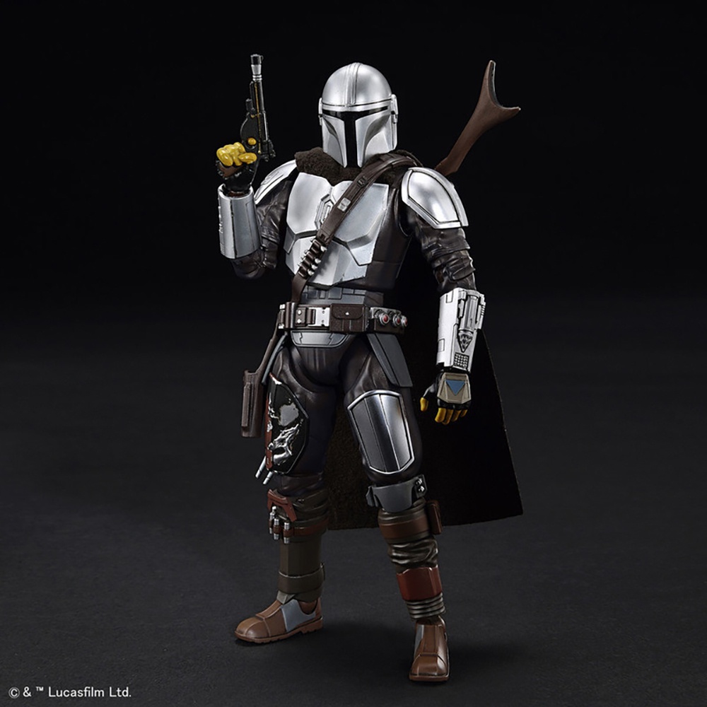 In Stock Bandai Star Wars 112 The Mandalorian Beskar Armor Silver Coating Ver Anime Assembly 5978