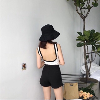 พร้อมส่ง 🔥 เสื้อกล้ามสุดเก๋เปิดหลัง เซ็กซี่หน่อยๆ น่าร้ากกก ♥️