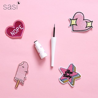 🌟 อายไลเนอร์สีดำ เนื้อแมท สูตรกันน้ำ ศศิ SASI  DREAMY LIQUID LINER