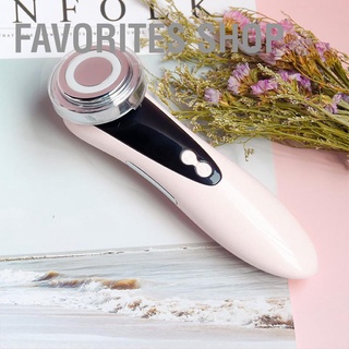 Favorites Shop เครื่องนวดหน้า ความถี่วิทยุ แบบพกพา พร้อมจอแสดงผล Led