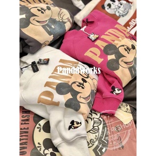 เสื้อสเวตเตอร์มิกกี้ใครสาวกมิกกี้มาจ้างานใหม่เป็นงานปัก