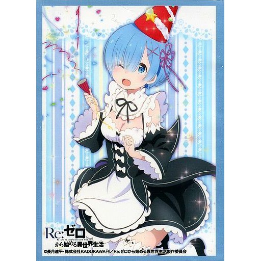 Bushiroad Sleeve Collection Extra Vol.200 Re:ZERO -Starting Life in Another World- "Rem" Anime ver. - สลีฟ, ซองคลุมการ์ด
