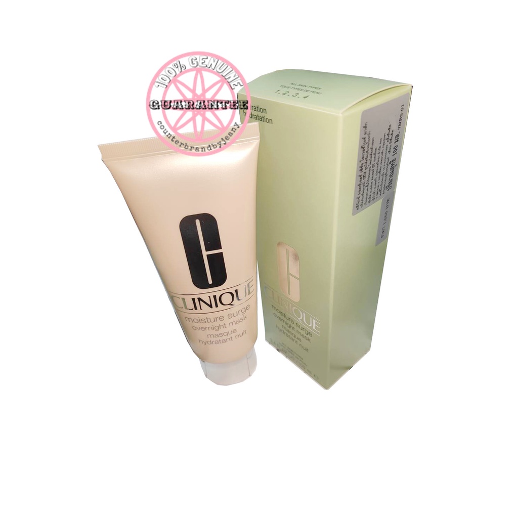 CLINIQUE Moisture Surge Overnight Mask ✅ แท้ป้ายไทย โอเวอร์ไนท์มาส์ก มาส์กนอน