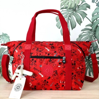 Kipling mickey mouse M tote bag กระเป๋าถือหรือสะพาย ลายมิกกี้