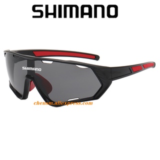 Shimano ใหม่ แว่นตากันแดด UV400 ป้องกัน UV400 เหมาะกับการตกปลา ขี่จักรยานเสือภูเขา เล่นกีฬา ปั่นจักรยาน สําหรับผู้ชาย ผู้หญิง