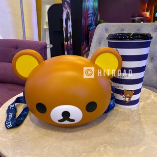 ถังป๊อปคอร์นและแก้วน้ำริลัคคุมะ Rilakkuma Bucket Set