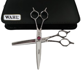 ถูก/แท้ กรรไกรตัดผม WAHL 1คู่ ขนาด 6 นิ้ว