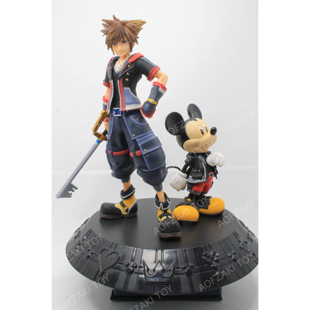 Kingdom Hearts 3 Banpresto Ichiban Kuji Prize A Sora &amp; The King Mickey Figure (มือสองไม่มีกล่อง)