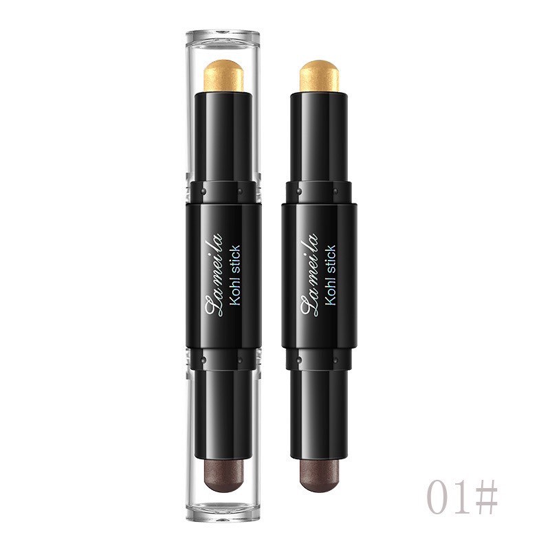 C.99 LAMEILA อายแชโดว์ แบบแท่ง 12 สี กันน้ำ เม็ดสี ชิมเมอร์ไข่มุก C.99 ราคา ถูกที่สุด ดีลบีเคเค แกลเลอรีภาพที่ 8