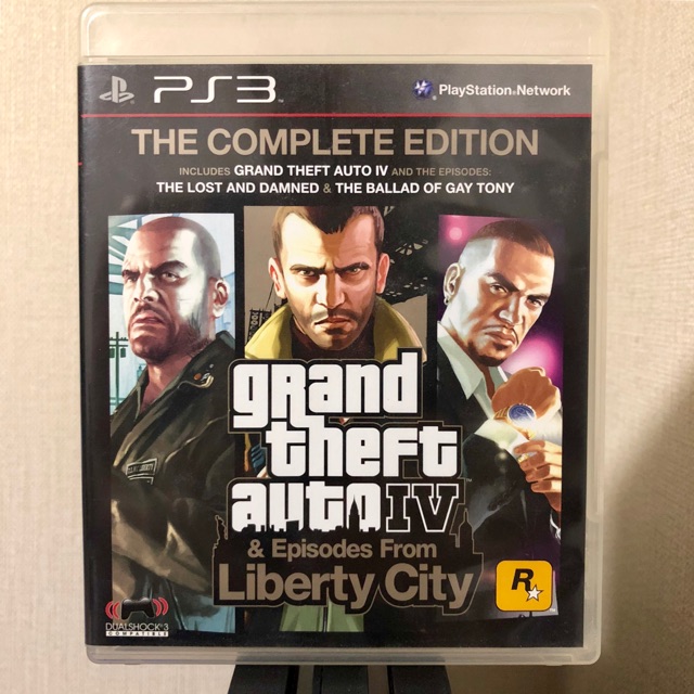 แผ่นเกมส์ PS3 Game GTA IV + Map
