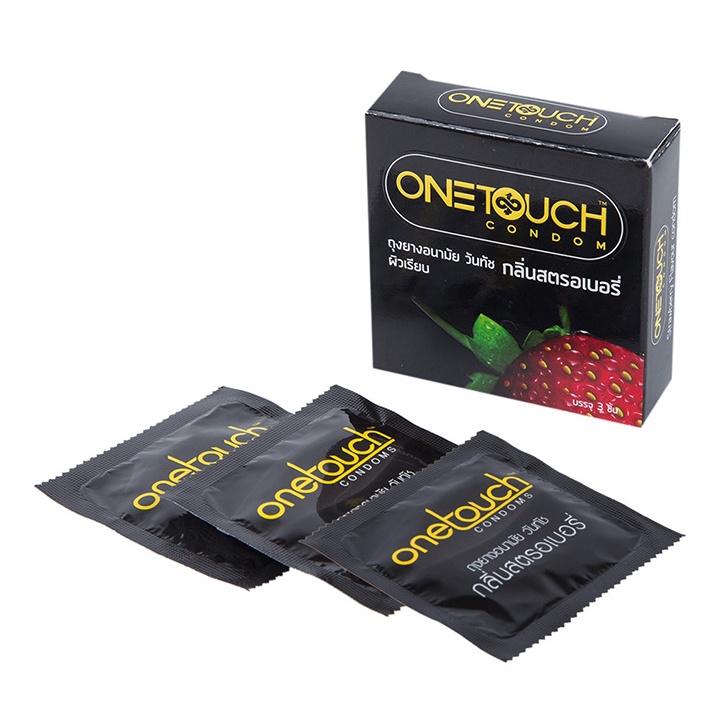 One Touch Strawberry (วันทัช สตรอเบอรี่) กล่อง 3 ชิ้น และ รูปที่ 6