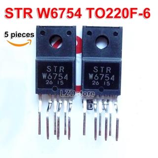 5pcs STRW6754 อะไหล่ชิพ Strw6754 To220F - 6 Str - W 6754 To - 220 F Str W 6754 To - 220 F - 6 5 ชิ้น