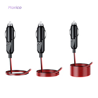 Marico 12V 24V Dc ปลั๊กเสียบที่จุดบุหรี่ในรถยนต์ปลั๊กเชื่อมต่อ Male 20A ฟิวส์พร้อมสายไฟ