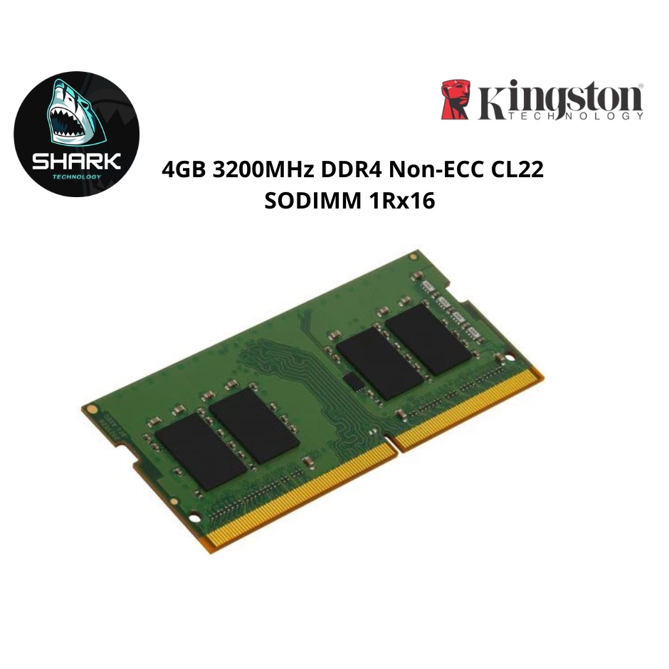 RAM DDR4(3200, NB) 4GB KINGSTON VALUE RAM (KVR32S22S6/4 )