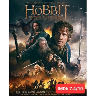 DVD เดอะ ฮอบบิท ภาค 3 สงครามห้าเหล่าทัพ The Hobbit The Battle of the Five Armies : 2014 #หนังฝรั่ง - แฟนตาซี