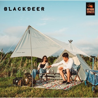 เต็นท์กระโจม blackdeer teepee tent with tarp รับประกัน 3 ปี