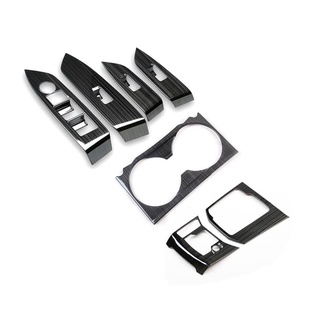 Black Titanium Mazda CX5 CX-5 2017-2022 Window Switch Panel Cover - 4pcs/set