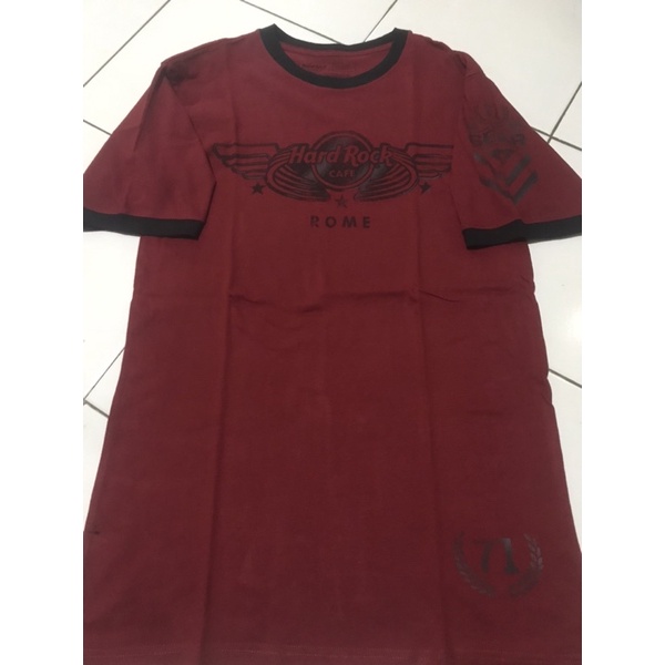 เสื้อยืด "Hard Rock cafe rome"edition ครบรอบ 71 ปี size M