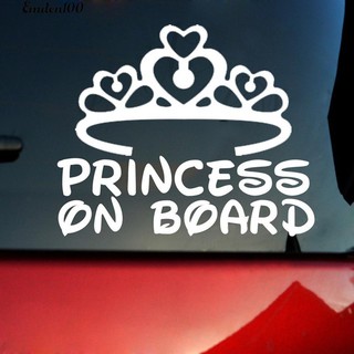 Emden Princess on Board สติ๊กเกอร์ติดรถยนต์