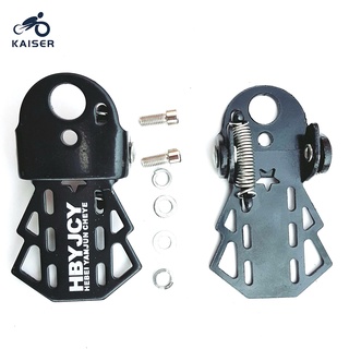 KAISER ที่พักเท้าจักรยานอะลูมิเนียม เหยียบจักรยาน Bicycle axle pedal Foot pedal