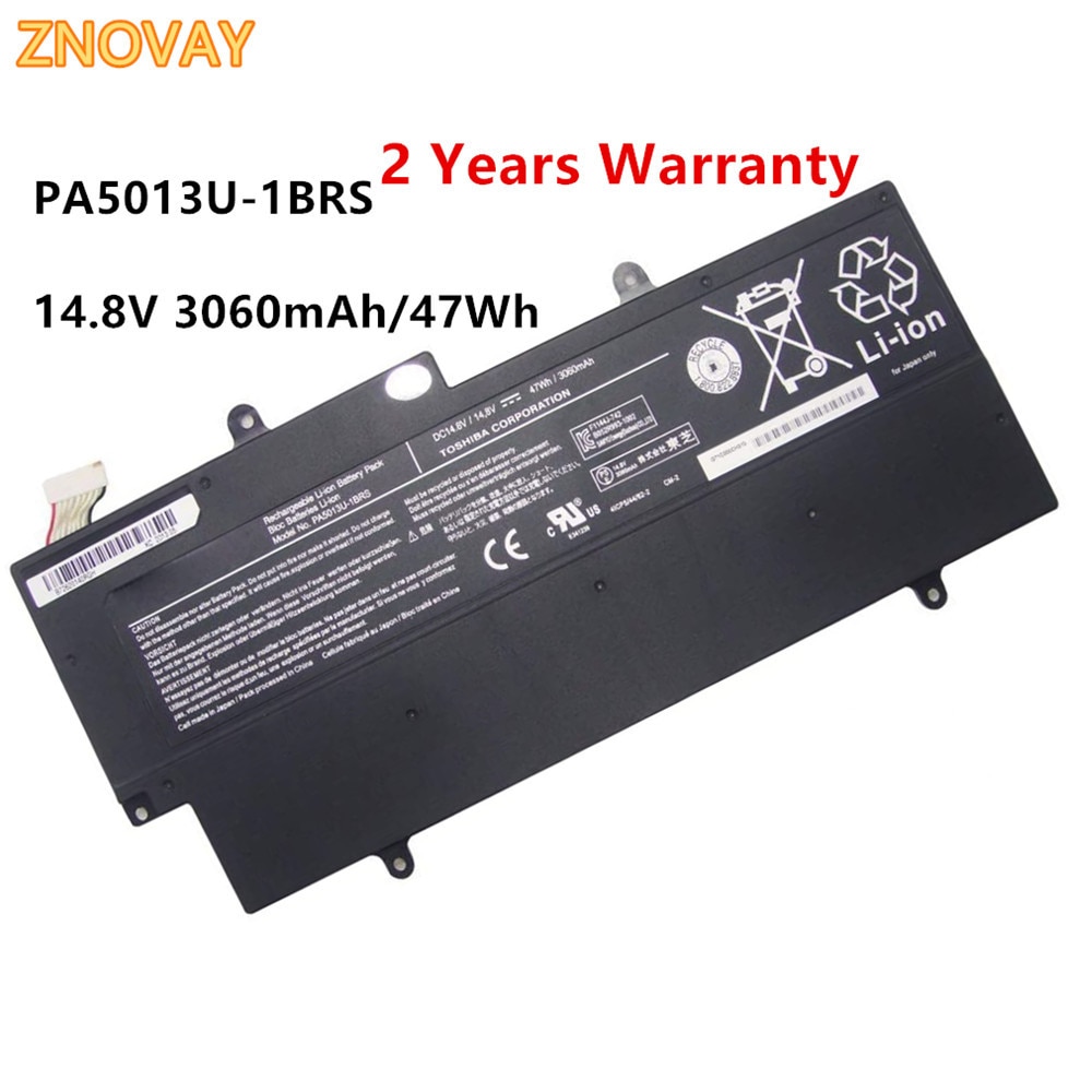 ♥❣14.8V 3060MAh 47Wh PA5013U แบตเตอรี่แล็ปท็อปสำหรับ Toshiba Portege Z830 Z835 Z930 Series PA5013U-1