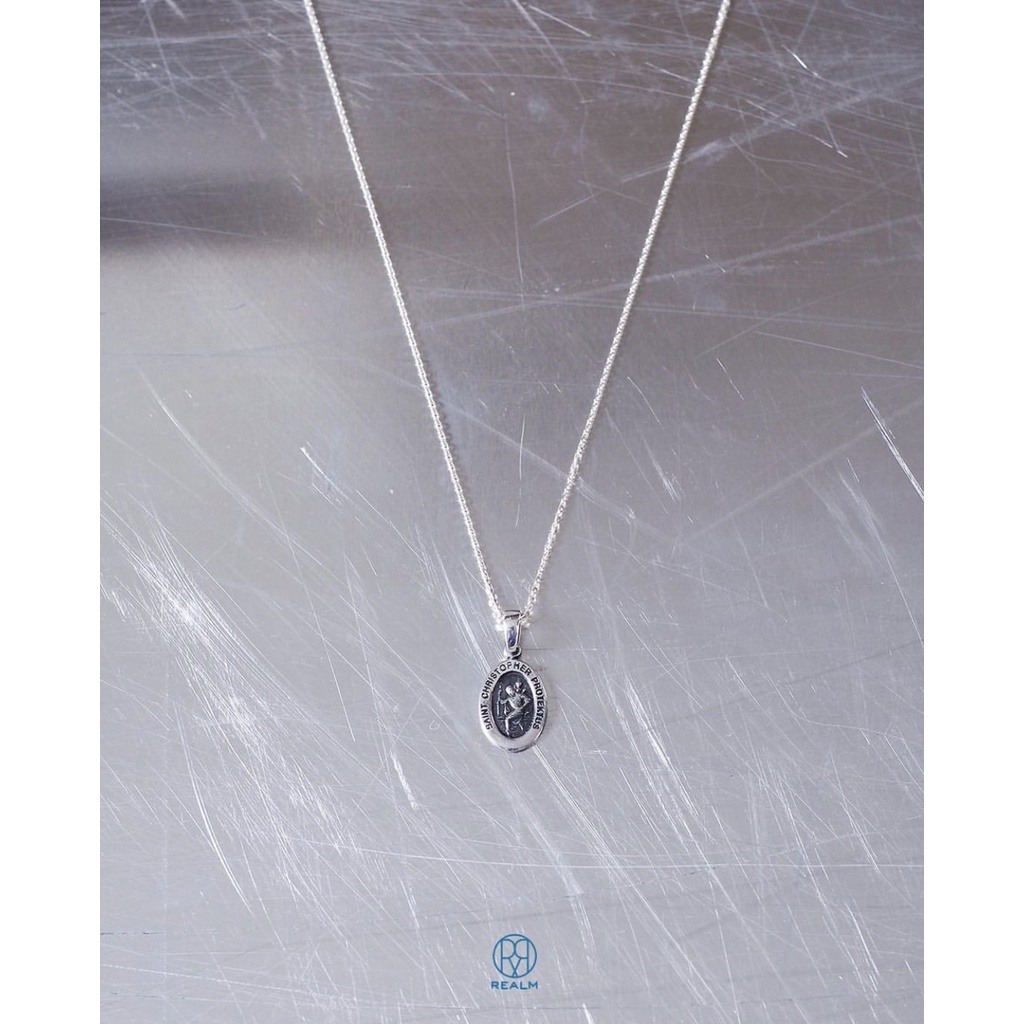 RN St. Christopher (Silver 925 Necklace) | สร้อยคอเงินแท้925