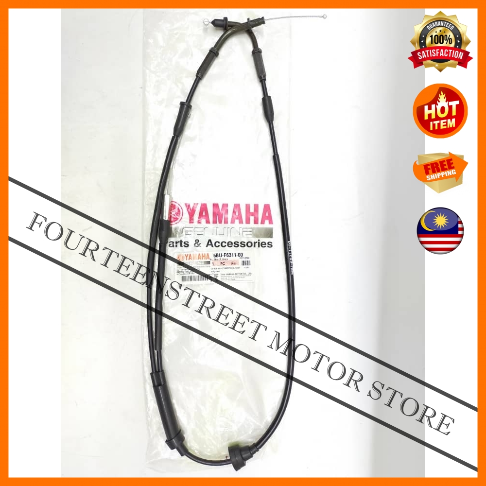 Yamaha Y125Z / Y125 / Y125ZR / 125Z / Y125 Z สายคันเร่ง / น้ํามันคาเบลมิยากิ