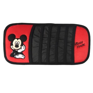 กระเป๋าใส่ของติดที่บังแดดในรถ #ที่เก็บซีดีแบบติดที่บังแดด ลาย#mickey mouse relax (1 ชิ้น) ลิขสิทธิ์แท้