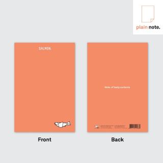 SALMON NOTE. 4 ปกส้ม [PLAIN] : Salmon Books