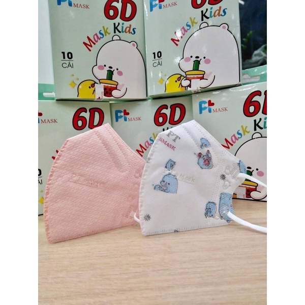 Pt Mask หน้ากากอนามัยเด็ก 6D