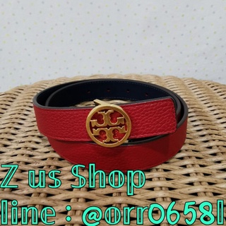 พร้อมส่ง งานชอป TORY BURCH 1" REVERSIBLE LOGO BELT/size XS,S