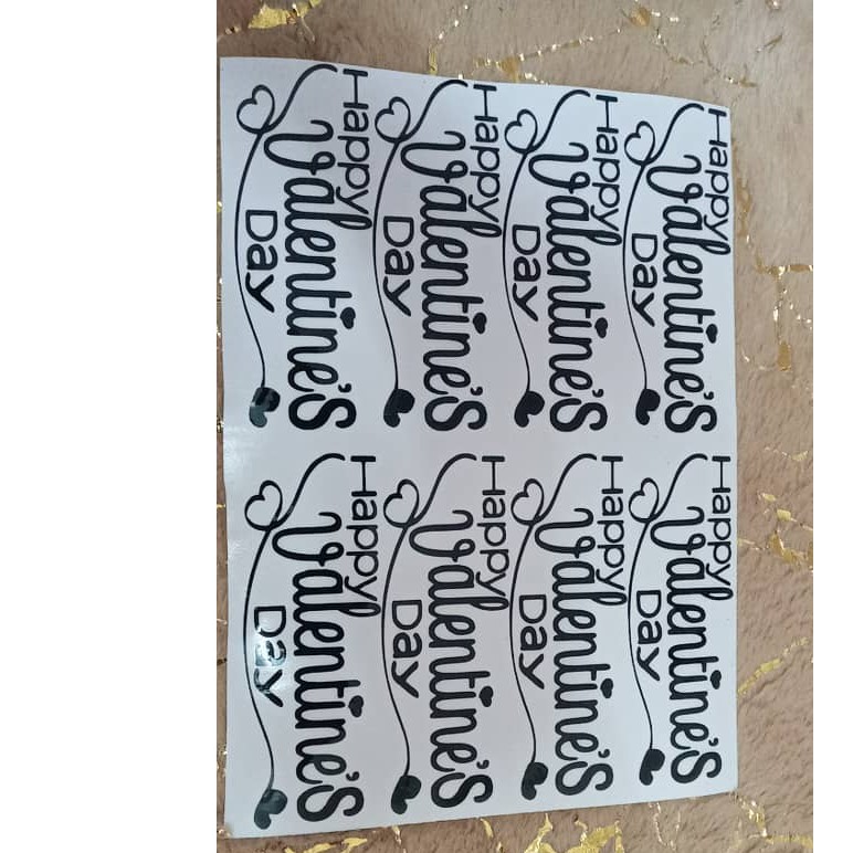 สติ๊กเกอร์ VALENTINE (BALLOON SIZE 10INCHI )