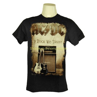 AC/DC เสื้อวง เอซี/ดีซี เสื้อวินเทจ เสื้อยืดไซส์ยุโรป SPX1700