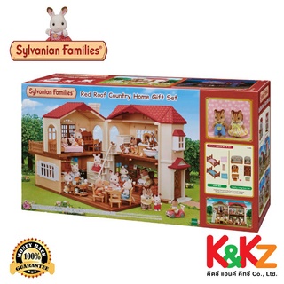 Sylvanian Families Red Roof Country Home Gift Set C / ซิลวาเนียน แฟมิลี่ บ้านเรดรูฟ คันทรี่ กิ๊ฟเซ็ท C