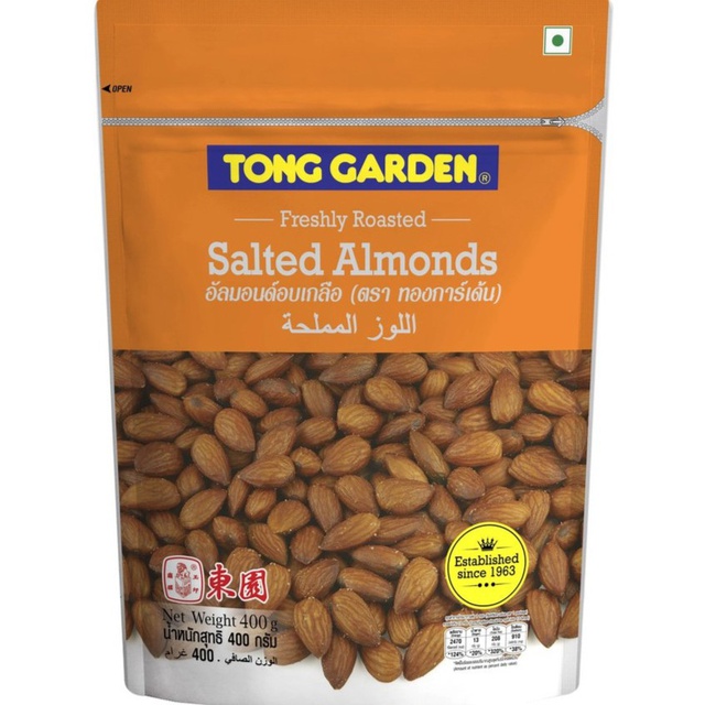 Tong Garden ทองการ์เด้น อัลมอนด์อบเกลือ 400 กรัม