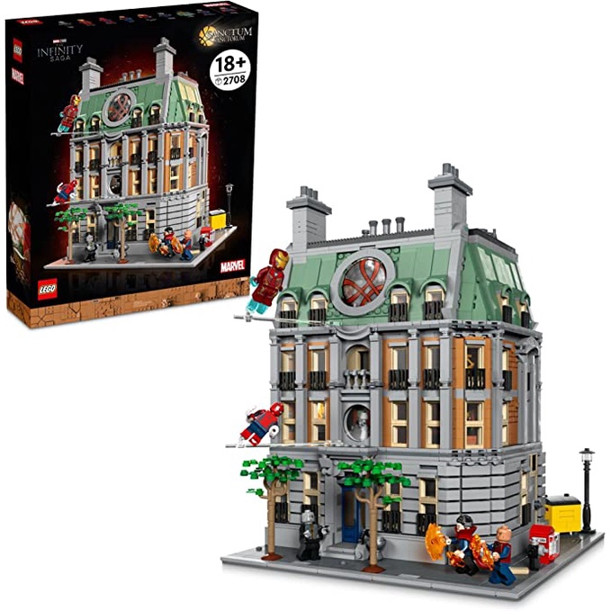 (((สินค้าพร้อมส่ง))) LEGO 76218 Marvel Sanctum Sanctorum Modular Building Set (2,708 Pieces)