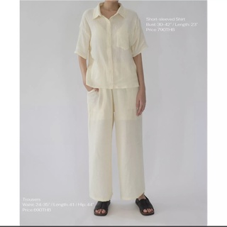 SUMMER SETShirt + Trousers ——