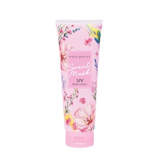 ของแท้/ราคาถูก โลชั่น Cute Press Sweet Musk Uv Body Lotion ขนาด 250g