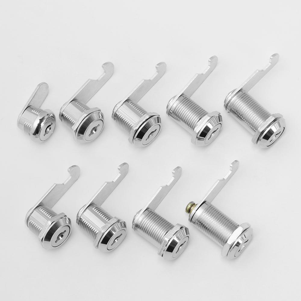 MAINAUSHUI 10/16/20/25/30 มม.ประตูล็อคกระบอกที่เชื่อถือได้ Professional เฟอร์นิเจอร์ฮาร์ดแวร์บ้านในร่มความปลอดภัยป้องกันสินค้าตู้ลิ้นชักกุญแจ - รูปที่ 4