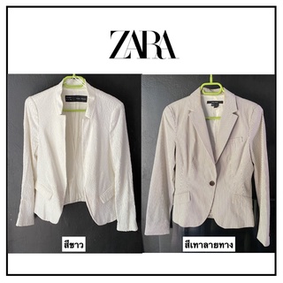 สูทเบลเซอร์ zara มือสอง ซาร่ามือสอง