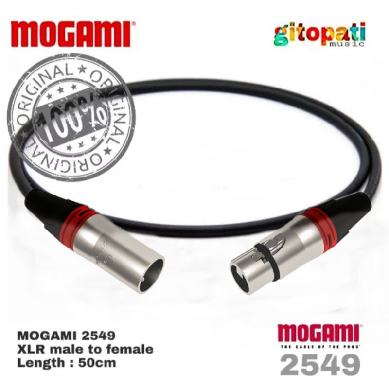 MOGAMI 2549 XLR ตัวผู้เป็นตัวเมีย 50ซม