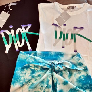 Set2pcs. เสื้อยืด+กางเกง ขายาว ทรงกระบอก