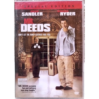 ดีวีดี MR DEEDS  นายดี๊ดส์ เศรษฐีใหม่หัวใจนอกนา (บรรยายไทย) แผ่นมาสเตอร์มือ1 (แผ่นหายาก)