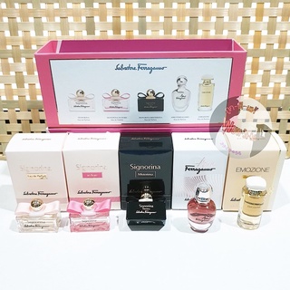 หอมทุกกลิ่น เลือกเลยจ้า 😘 Salvatore Ferragamo Signorina Feminine miniature ขนาดทดลอง 5 ml.ของแท้ 100%